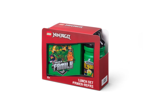 Set pranz (cutie+sticla) LEGO - Ninjago Verde