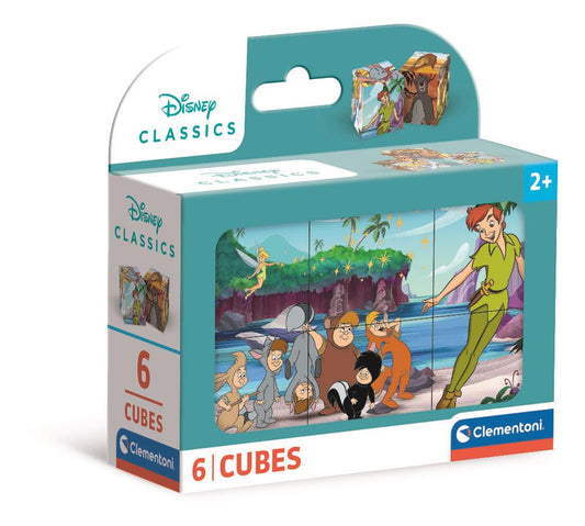 6 Cuburi Tip Puzzle - Caractere Disney
