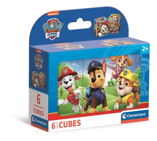 6 Cuburi Tip Puzzle - Paw Patrol / 12
