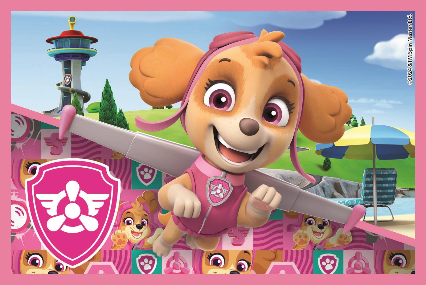 6 Cuburi Tip Puzzle - Paw Patrol / 12