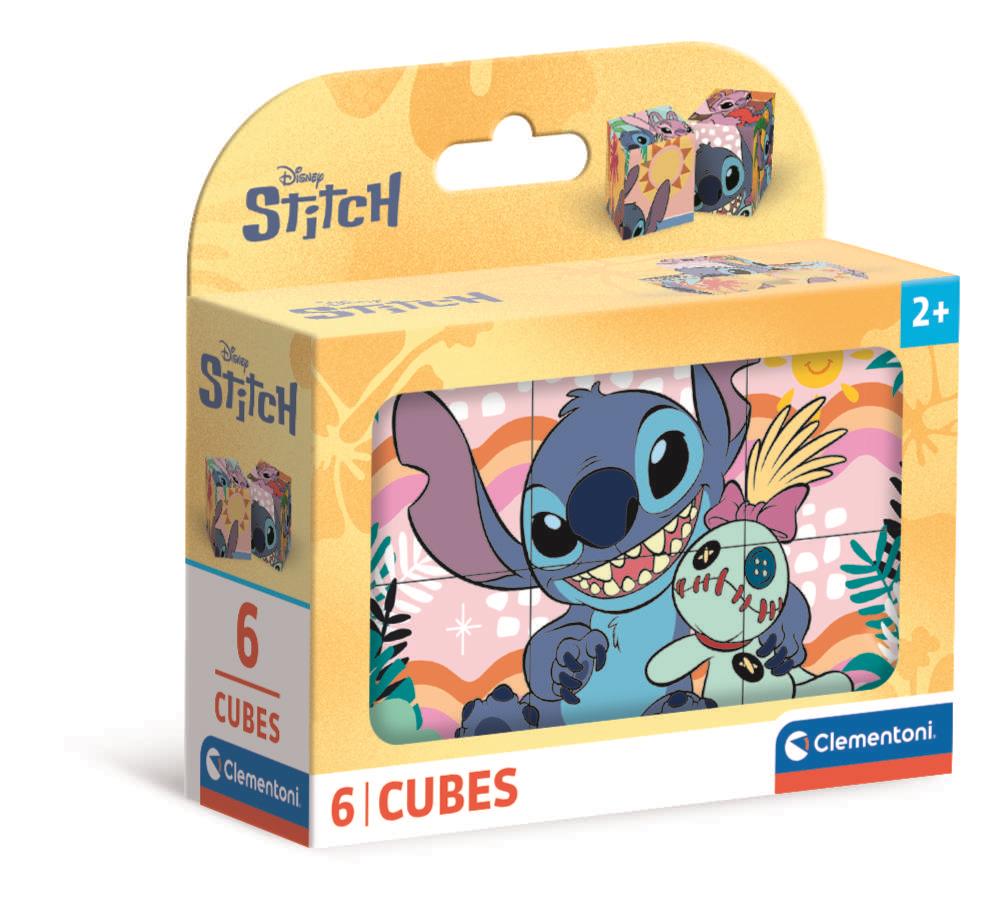 6 Cuburi Tip Puzzle - Stitch