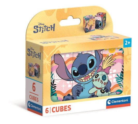 6 Cuburi Tip Puzzle - Stitch