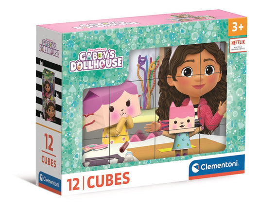 12 Cuburi Tip Puzzle - Gabby's Dollhouse