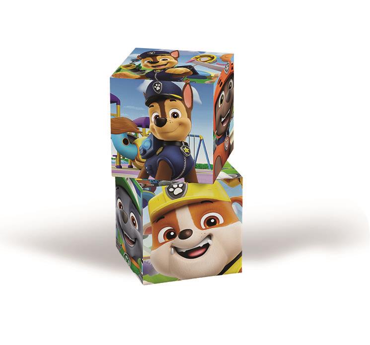 12 Cuburi Tip Puzzle - Patrula Catelusilor / 12