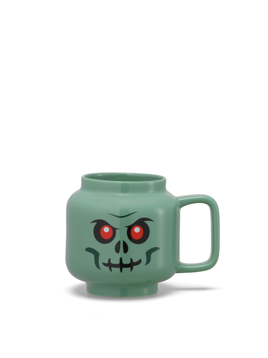 Cana ceramica Mare (530 ml) Cap Minifigurina LEGO - Schelet Verde