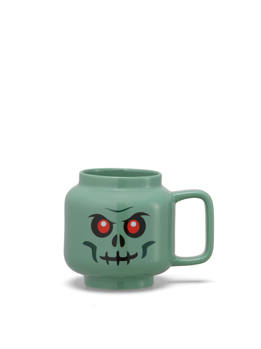 Cana ceramica Mare (530 ml) Cap Minifigurina LEGO - Schelet Verde