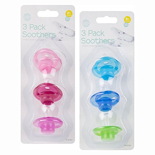 Set 3 Tetine (Suzete) BabyPure - feti?e (3 noan?e de roz)