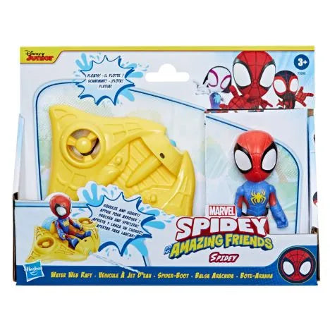 Figurina Spidey 10 cm cu vehicul de apa / 4