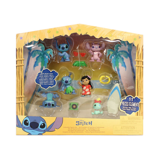 Disney Stitch - Set 6 figurine colectibile cu accesorii