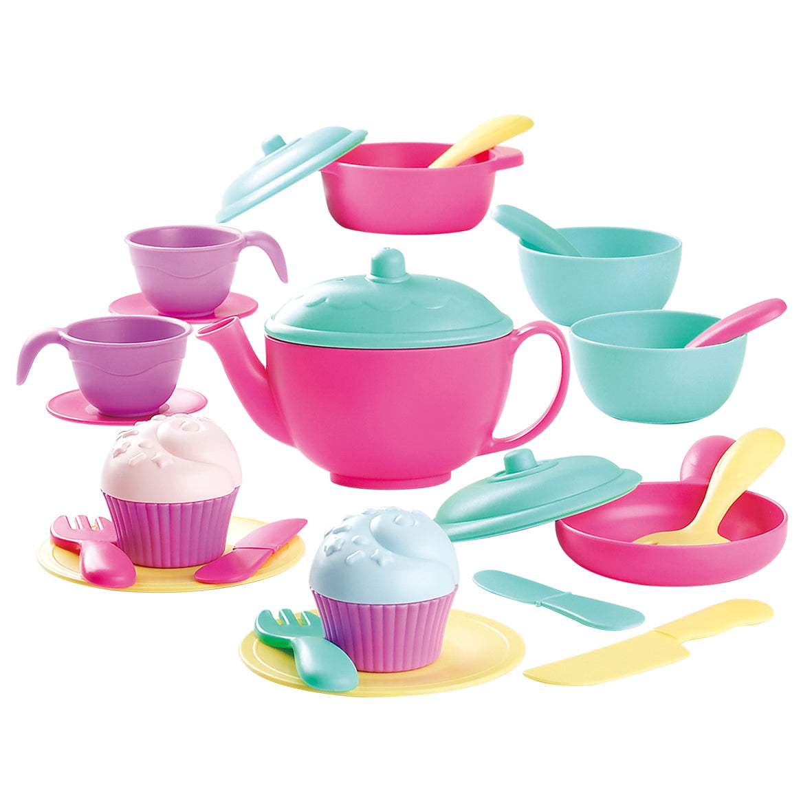 Set Ceainic Complex - 24 Piese (Bio Plastic)