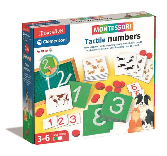 Montessori - Numere Tactile / 6