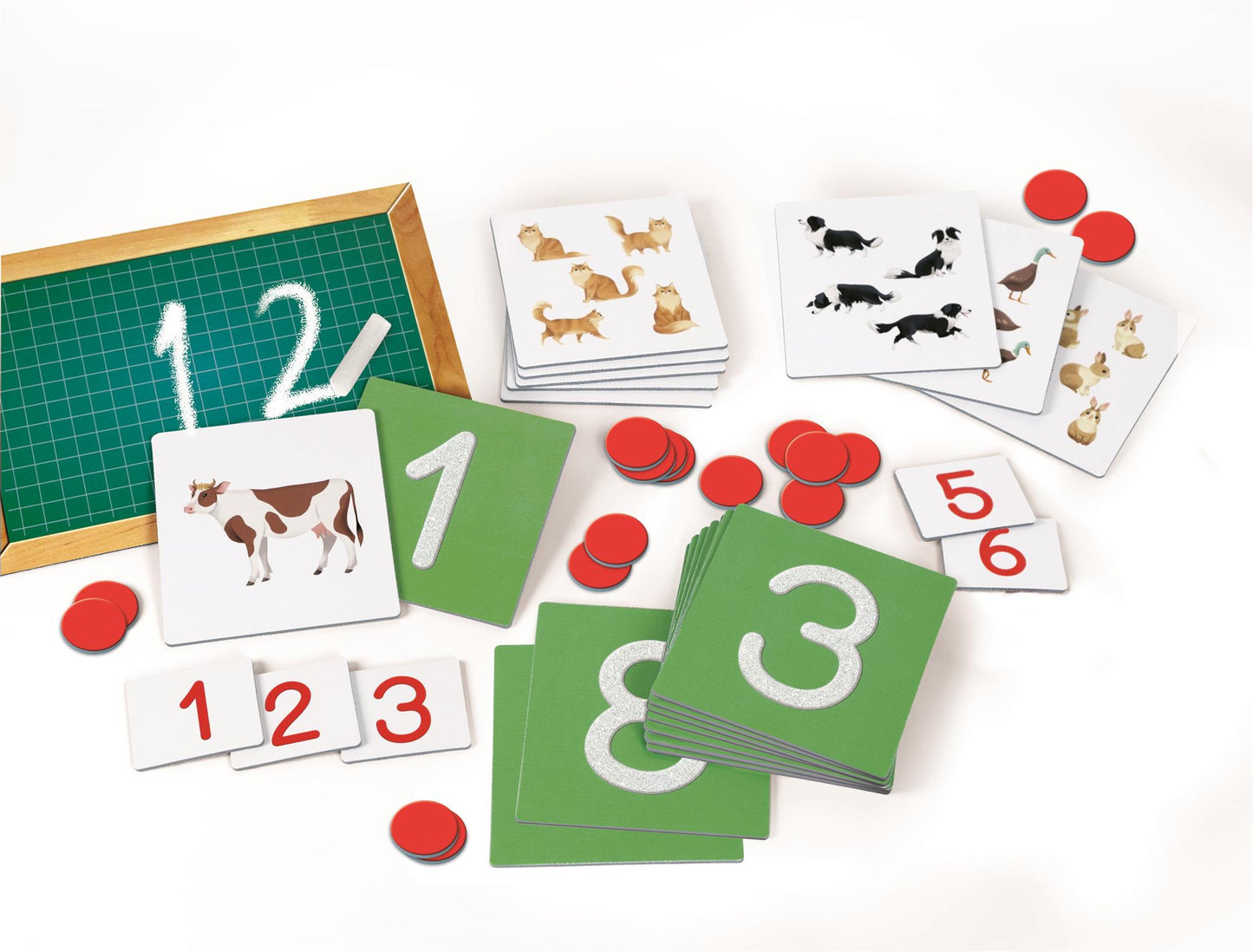 Montessori - Numere Tactile / 6