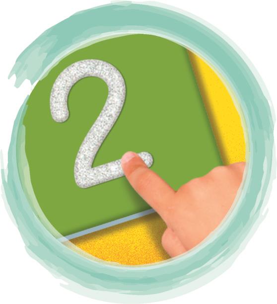 Montessori - Numere Tactile / 6