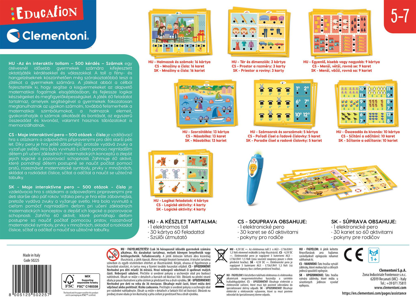 Interactive Pen - 500 de Intrebari Cu Numere / 6