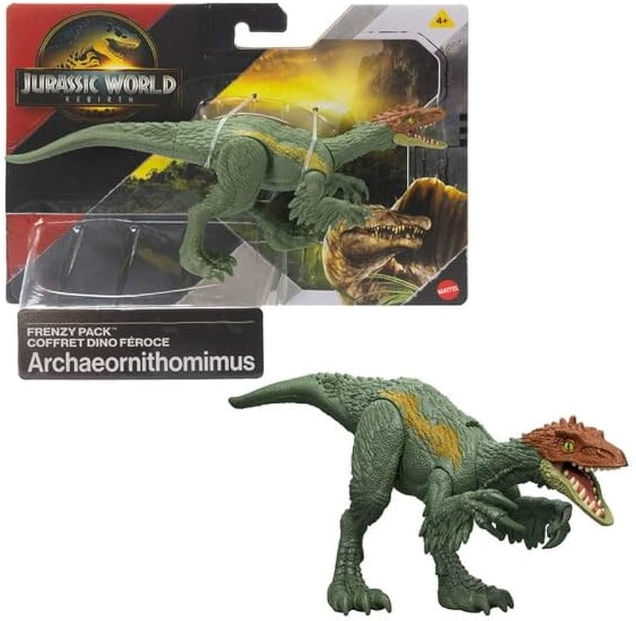 Figurina Jurassic World Rebirth, 18 cm - Archaeornithomimus