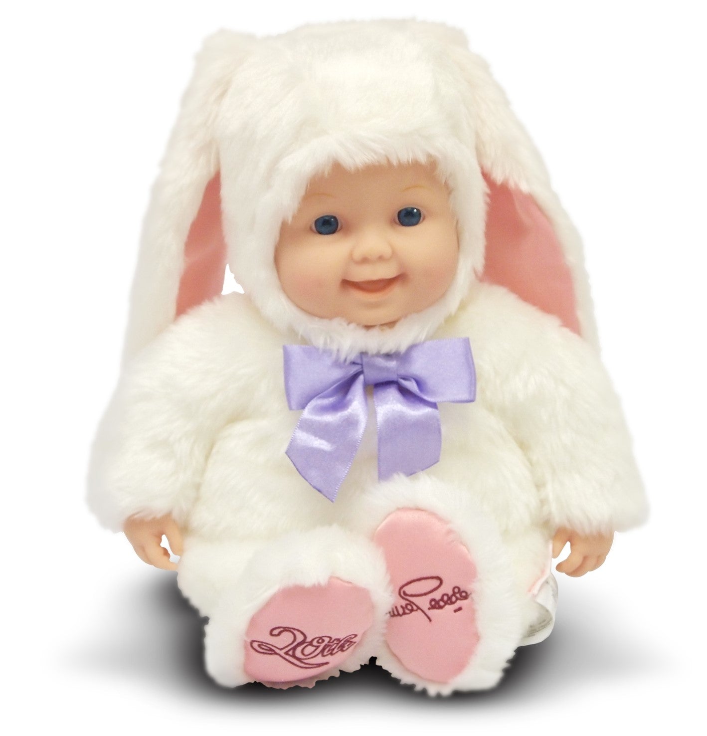 Anne Geddes - Pui de iepuras 30 cm - alb / 4