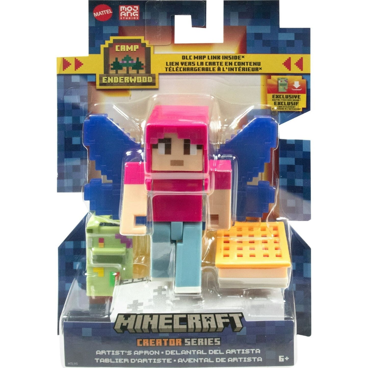 Minecraft Creator Series - Figurina Artist's Apron