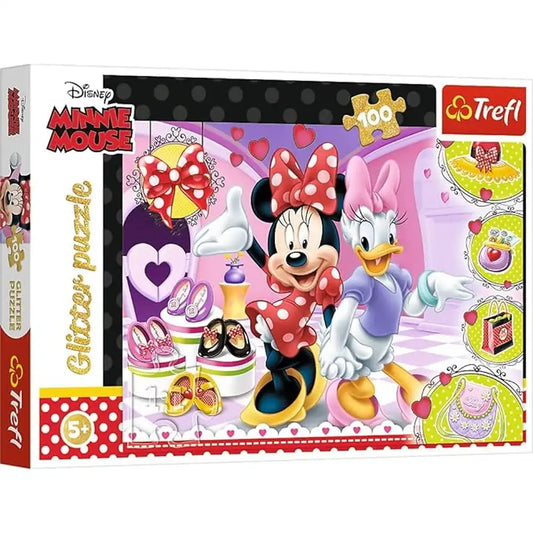 Puzzle 100 Glitter - Minnie / 12