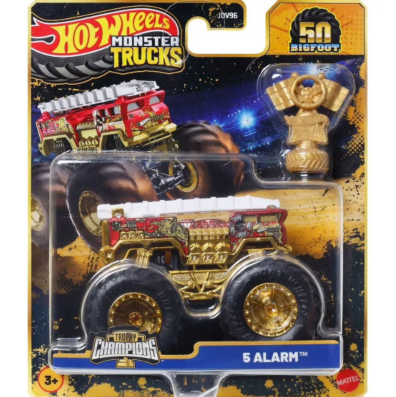 Hot Wheels Monster Trucks Trophy Champions - 5 Alarm