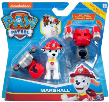 Figurine actiune Paw Patrol cu 2 uniforme - Marshall