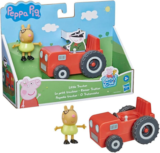 Set figurina si mini vehicul Peppa Pig, Little Tractor / 1