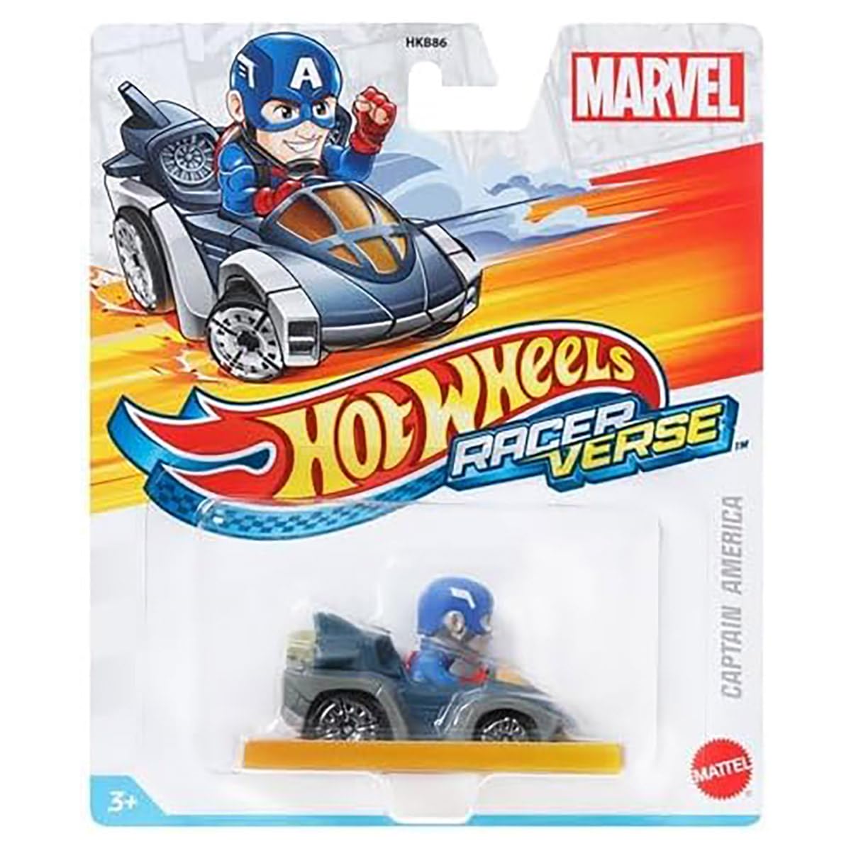 Hot Wheels Star Wars Racer Verse - Marvel Captain America