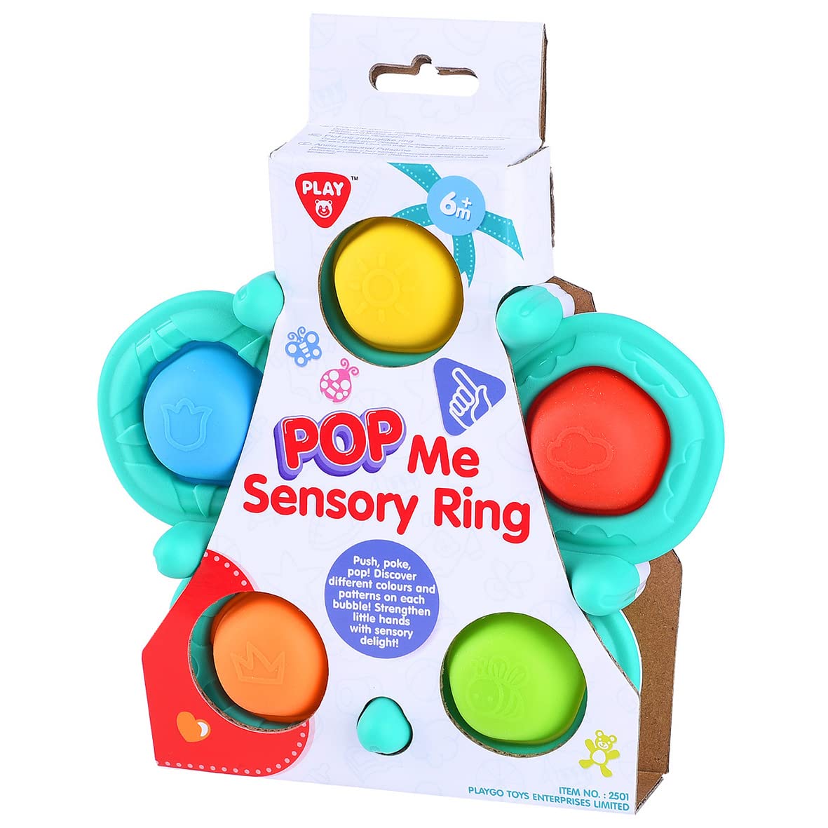 Pop Me Sensory Ring - Jucarie Sensoriala Pop
