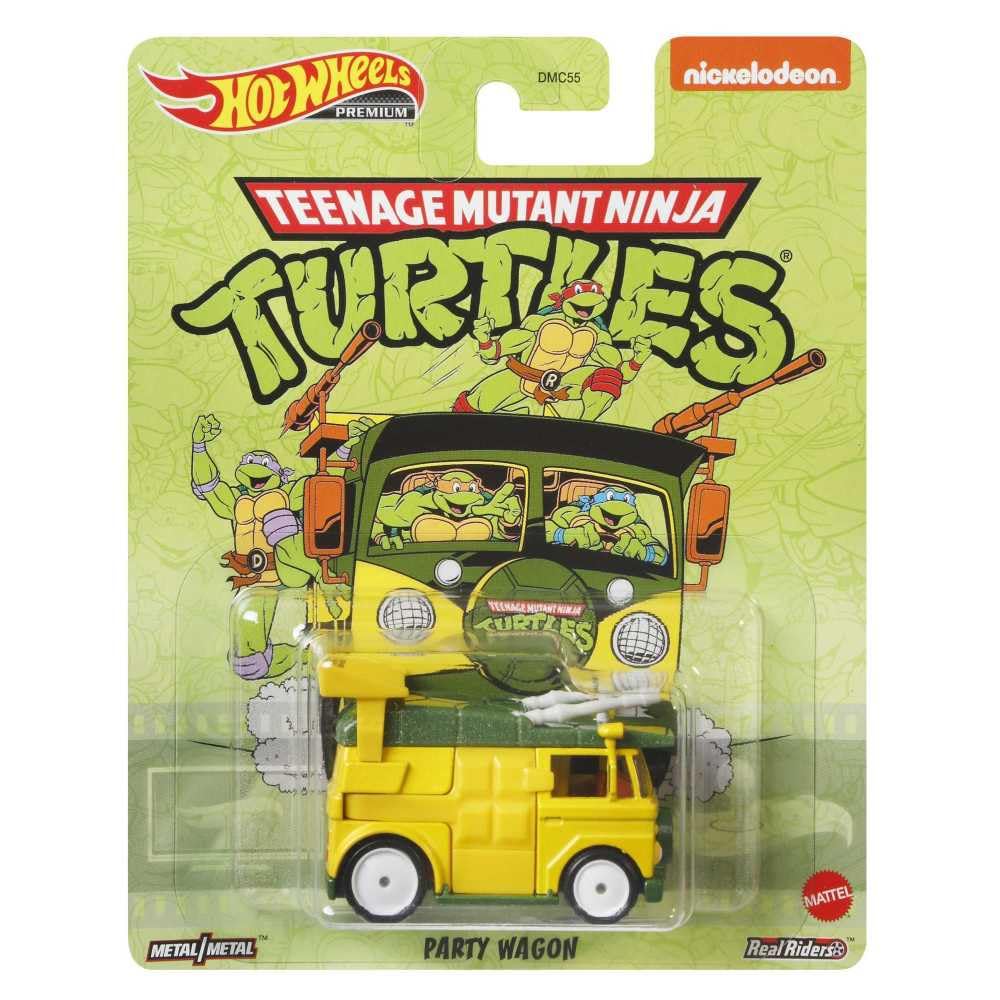 Hot Wheels Party Wagon Teenage Mutant Ninja, 1.64 / 2