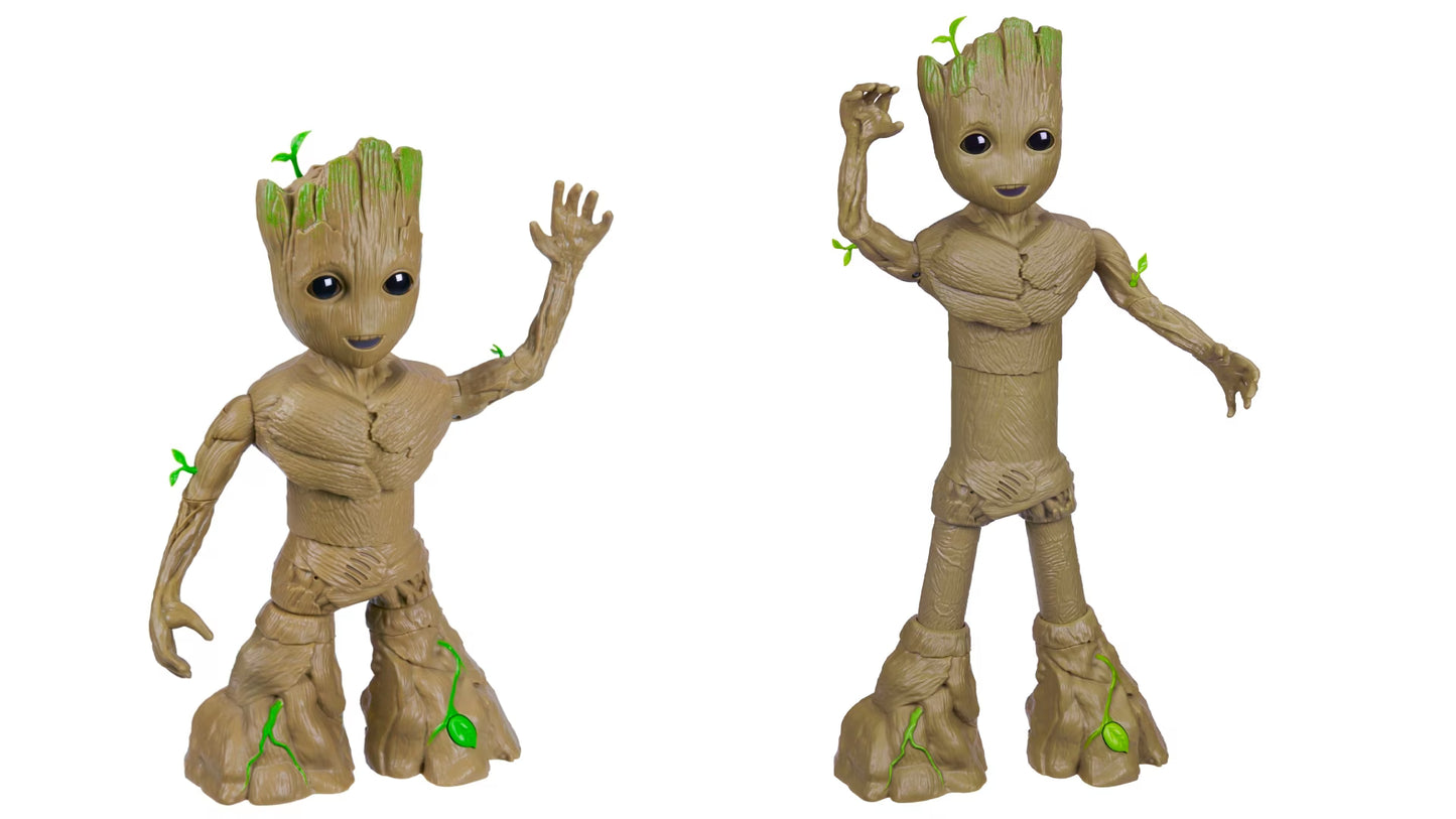 Figurina Marvel I Am Groot Groove N Grow Groot, 34cm / 2