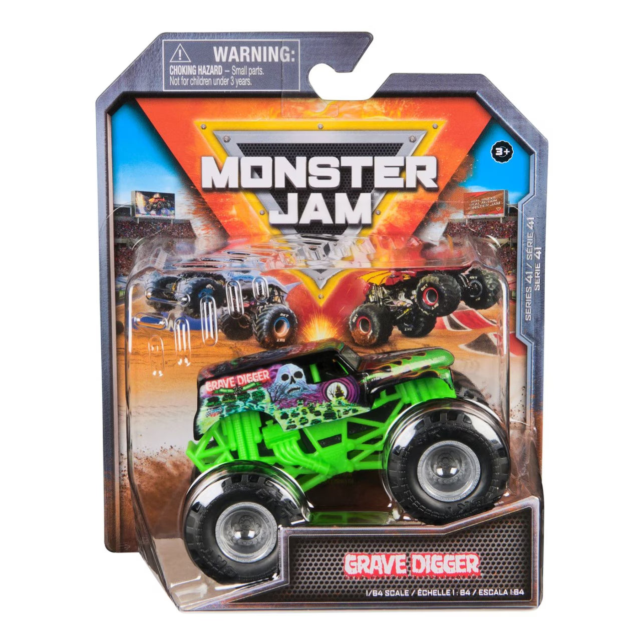 Monster Jam Masinuta 1:72 - Grave Digger / 8