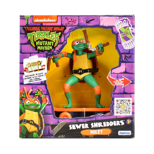 Figurina 13 cm TMNT Sewer Shredders Michaelangelo (Mikey)
