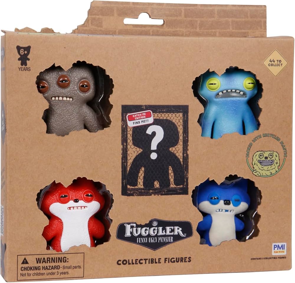 Fuggler Funny Ugly Monster Pachet 5 Figurine Colectibile / 8