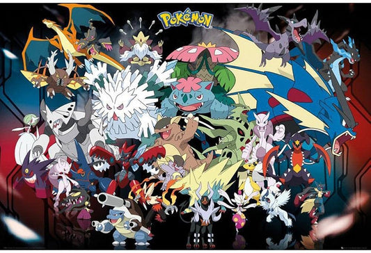 POKEMON - Mega Evolution - Poster (91.5x61)