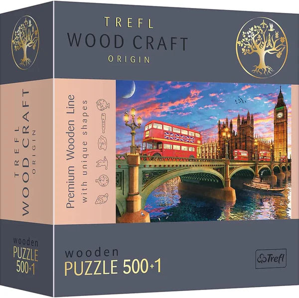 Puzzle lemn 500+1 piese - Londra - Obiective turistice / 6