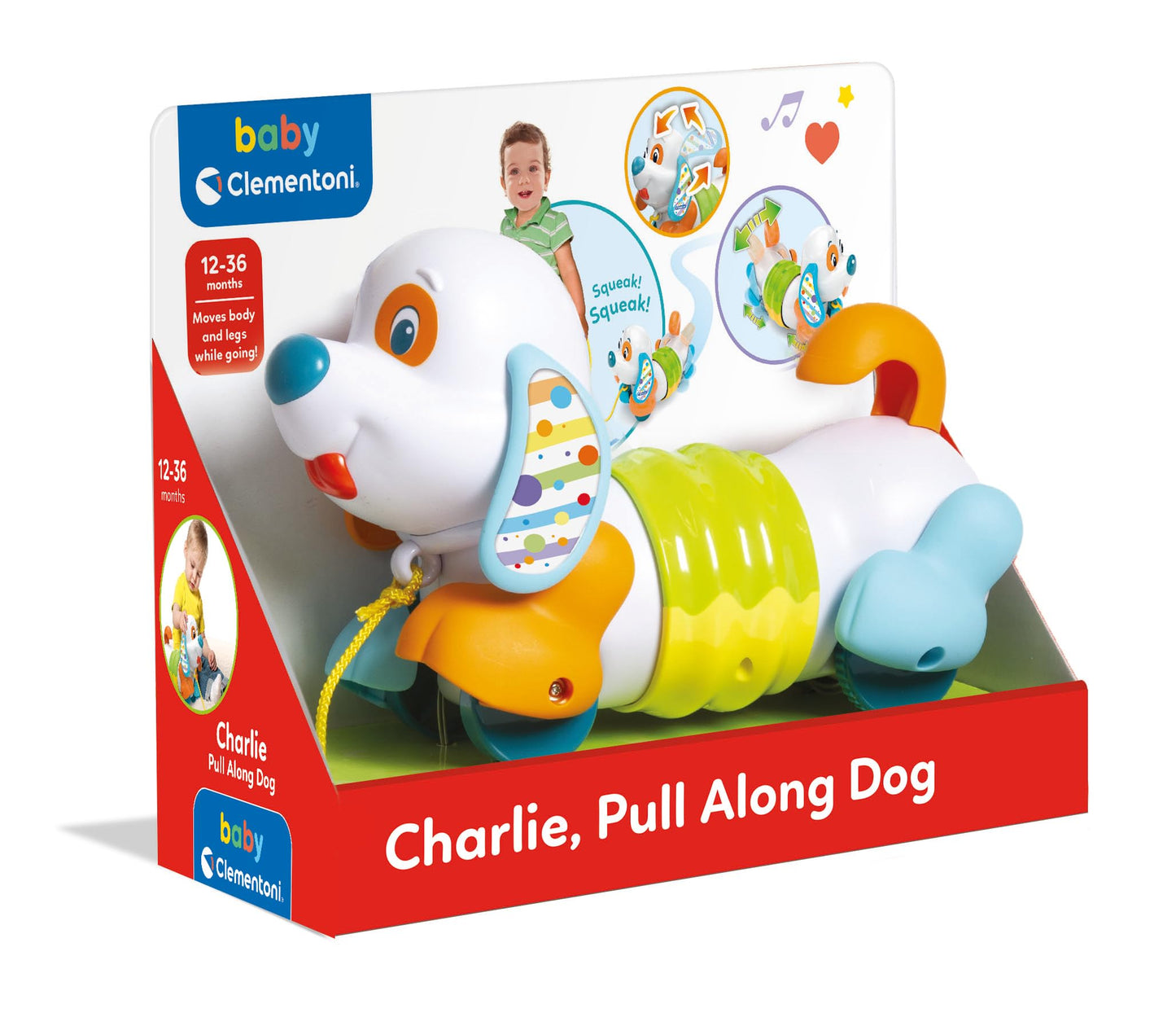 Pull Along Dog - Catelus Interactiv de Tras / 6