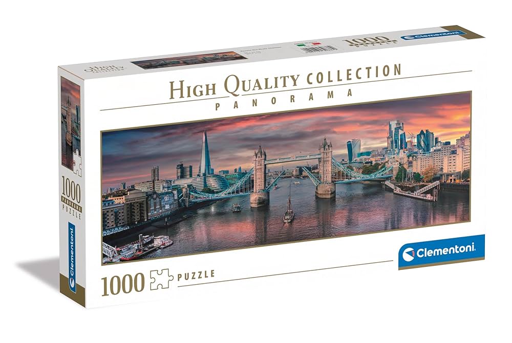 Puzzle Compact 1000 Piese Panorama - Across The River Thames / 6