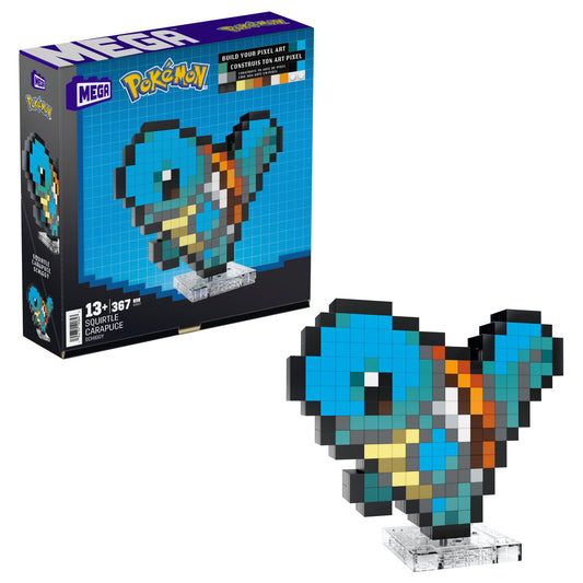Mega Construx Pokemon Pixel Squirtle