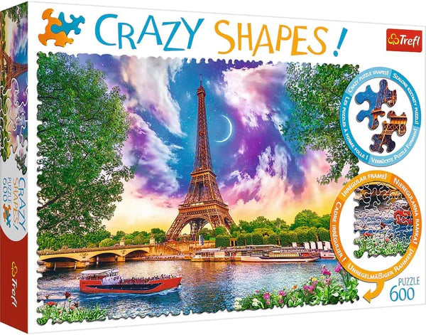 Puzzle 600 piese Crazy Shapes! - Stele deasupra Parisului / 6