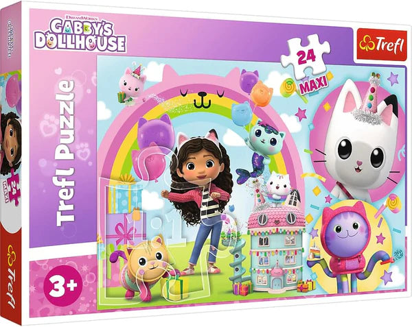 Puzzle 24 Maxi - Gabby's Dollhouse - Gabby cu echipa ei / 8