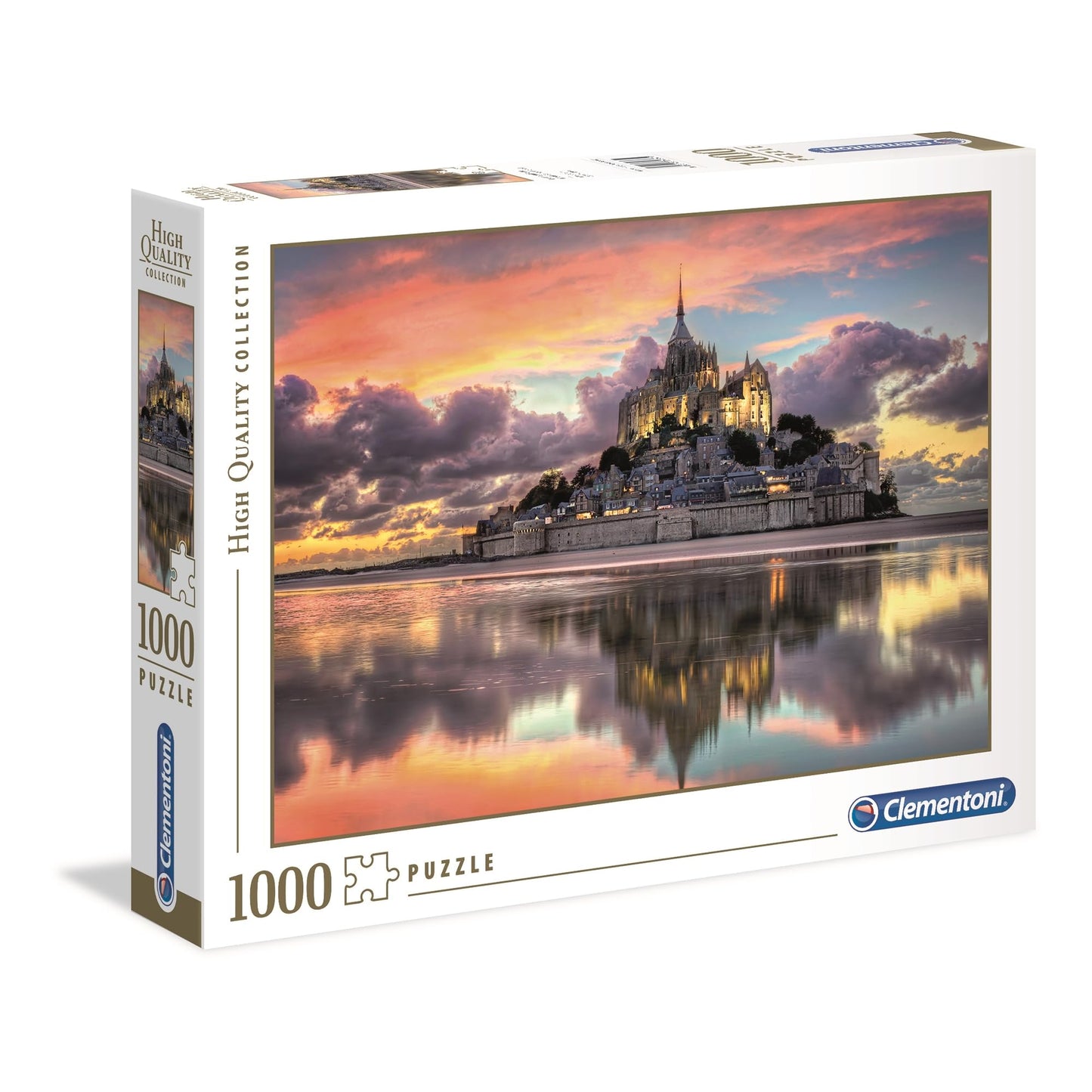 Puzzle Compact 1000 Piese - Le Magnifique Mont Saint-Michel / 6