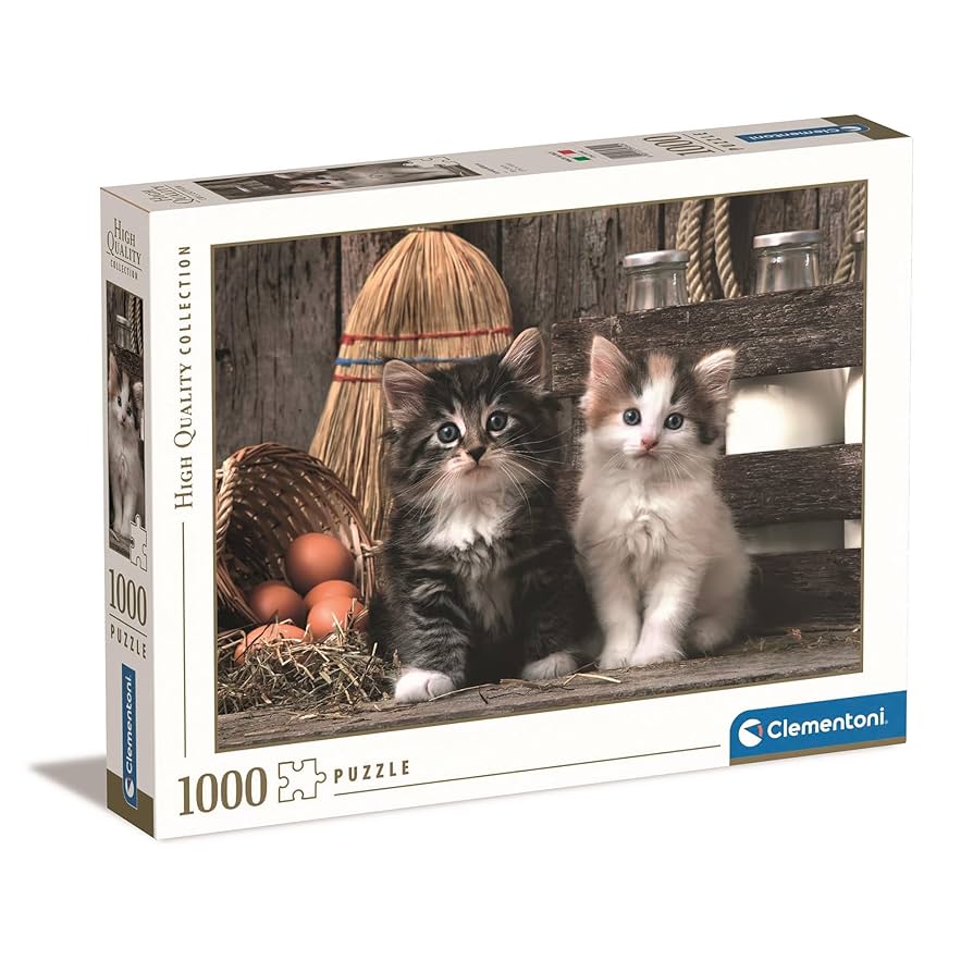Puzzle Compact 1000 Piese - Lovely Kittens / 6