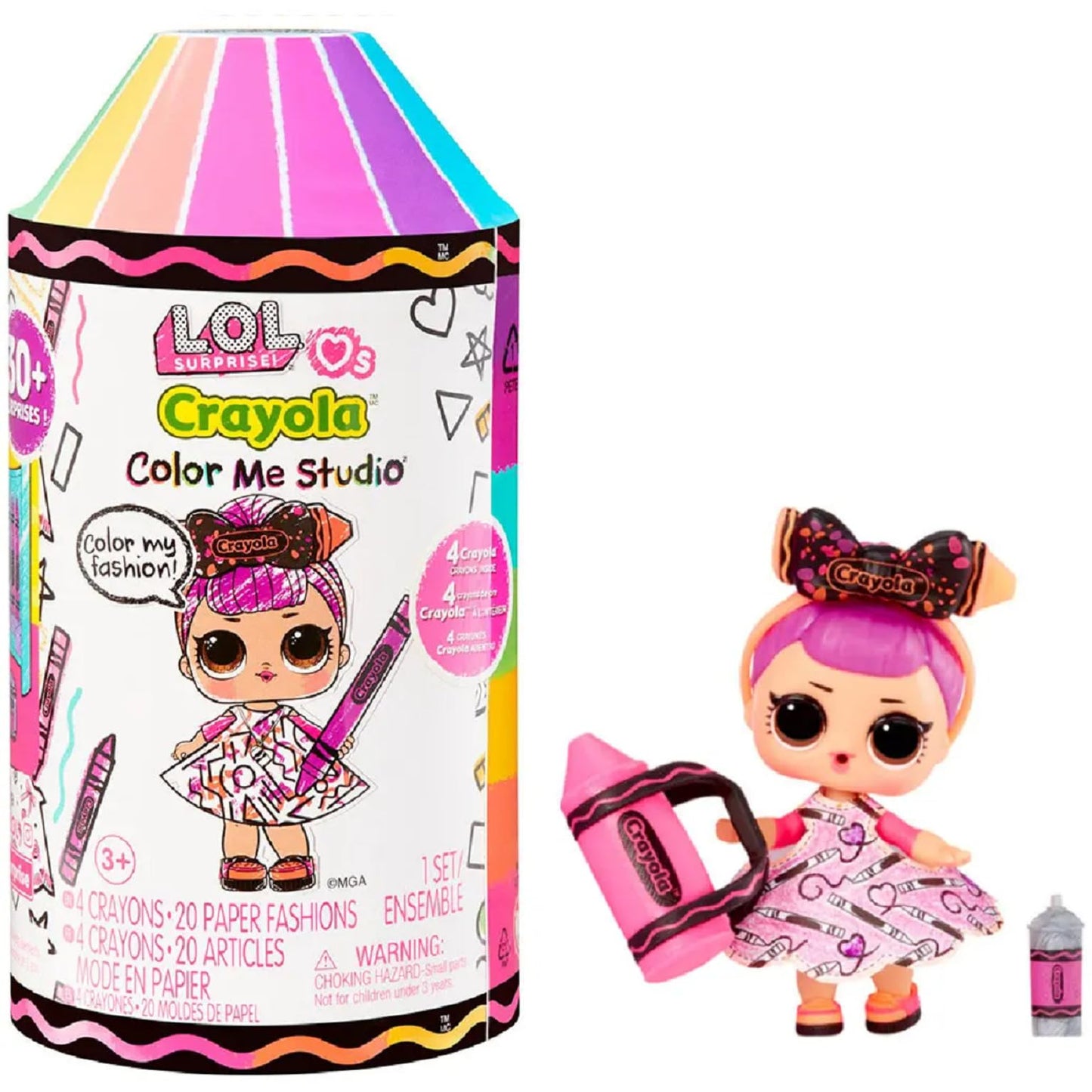 LOL Surprise Loves Crayola Color Me Studio cu papusa / 8