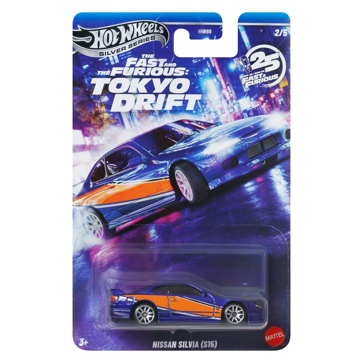 Hot Wheels Fast and Furious 1:64 - Nissan Silvia S15
