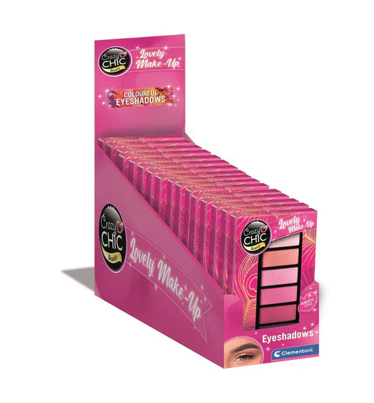 Crazy Chic - Set Farduri de Pleoape - Roz / 18