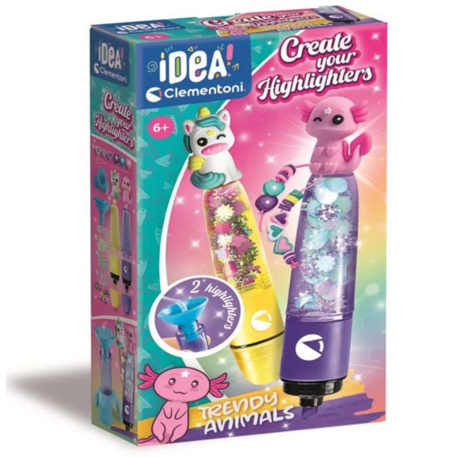 Create Your Highlighters - Creeaza Propriul Iluminator - Trendy Animals / 12