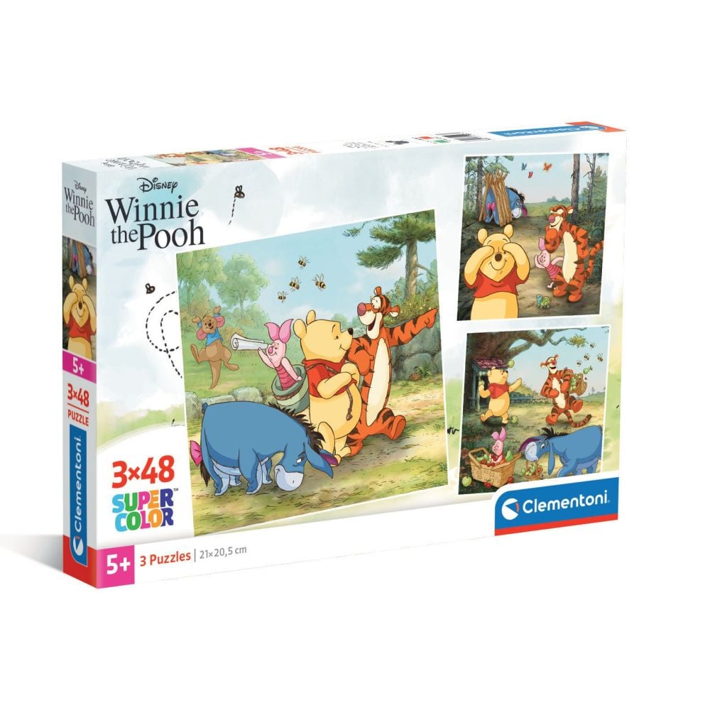 Puzzle 3X48 Piese - Winnie The Pooh / 6