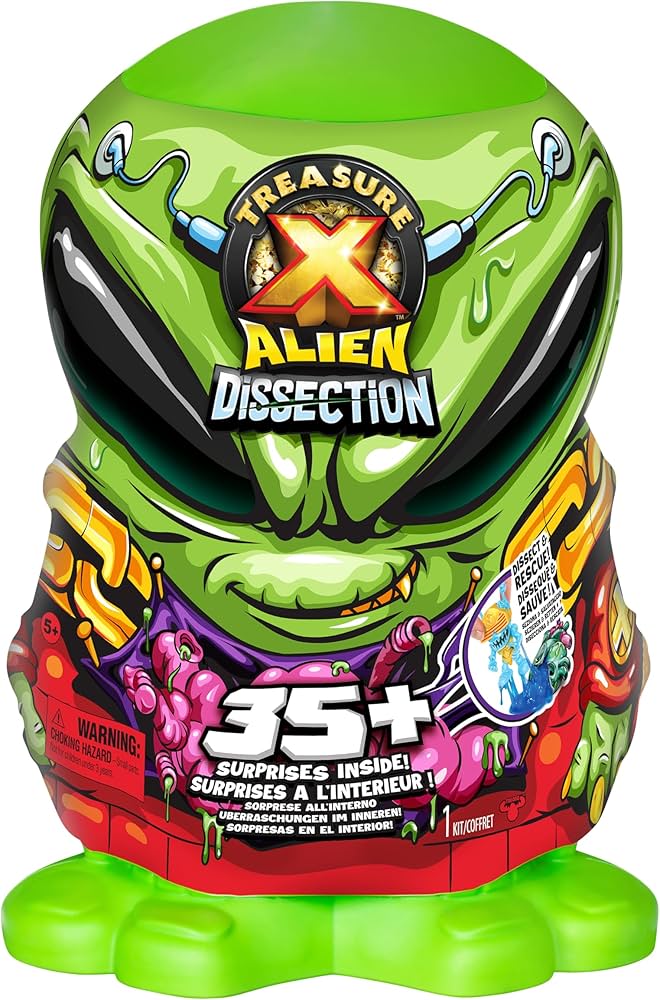 Treasure X Alien Disection , 35 surprize / 1