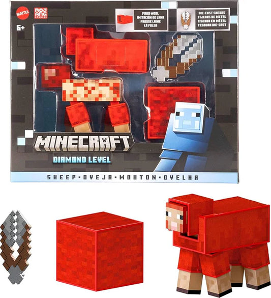 Set figurina Minecraft Diamond Level - Sheep (Oaie) / 2