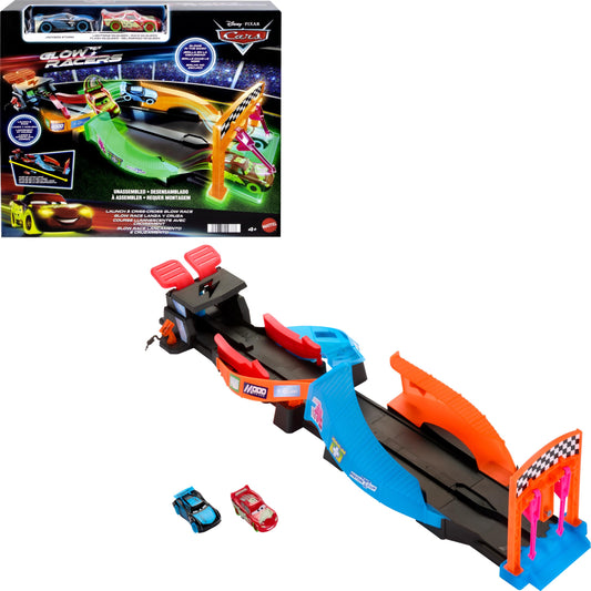 Set pista si 2 masinute Disney Cars- Night Race / 2