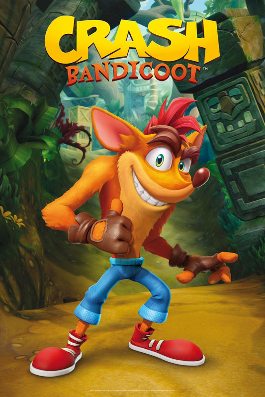 CRASH BANDICOOT - Poster "Classic Crash (91.5x61)